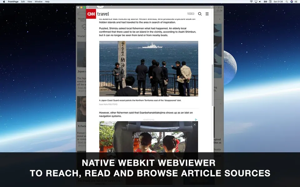 Front Page screenshot 1
