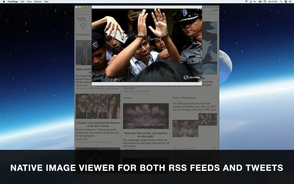 Front Page screenshot 3