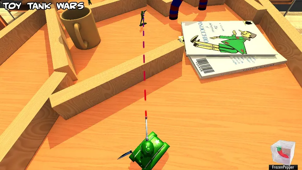 Toy Tank Wars screenshot 2